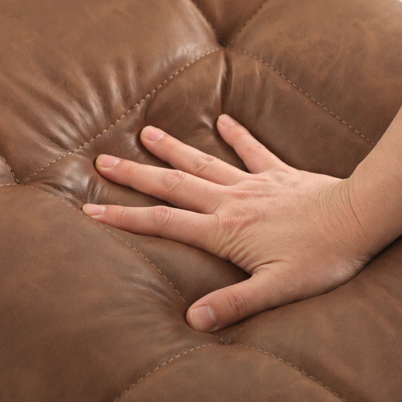 HOMCOM Banco para sapatos, banco de entrada com estofado em couro sintético, 112 x 37 x 47 cm, marrom