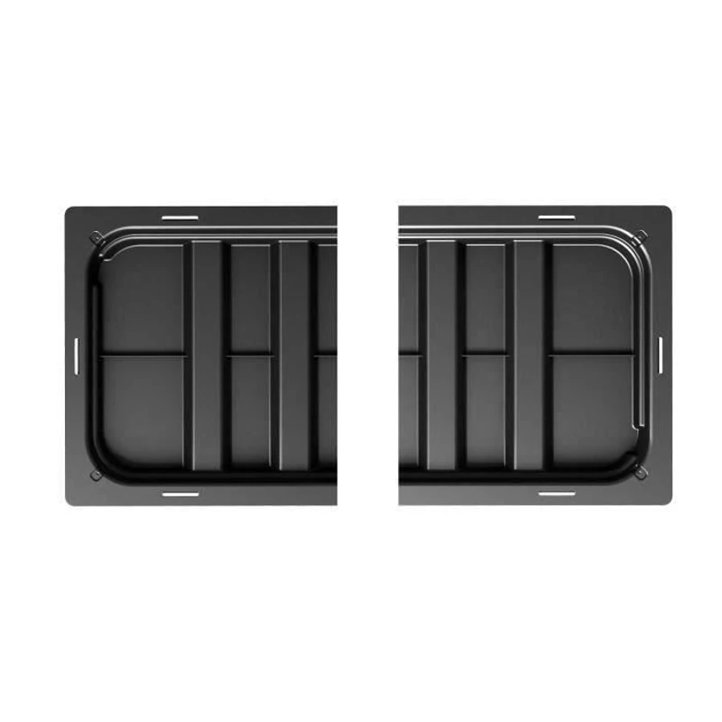 STEFANPLAST Bac a fleurs/Jardiniere rectangulaire NATURAL DELUX - 100x43xH33cm - 90 + 6,5L dans la réserve - Anthracite