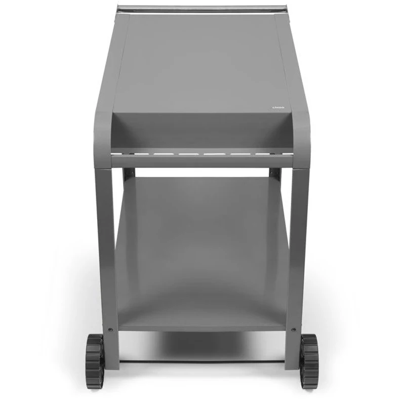 Desserte pour plancha - LIVOO - GS168G - 2 roues crantées ø 14,5 cm - Plateau supérieur 70 x 50 cm - Plateau inférieur 79 x 49 cm