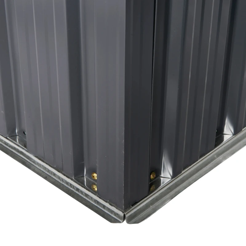 Outsunny Magazie Otel 147×86×134 cm – Cu Usi Duble si Sistem Blocare(m-16)