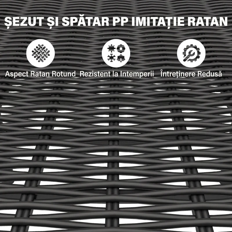 Outsunny terasă 6 locuri