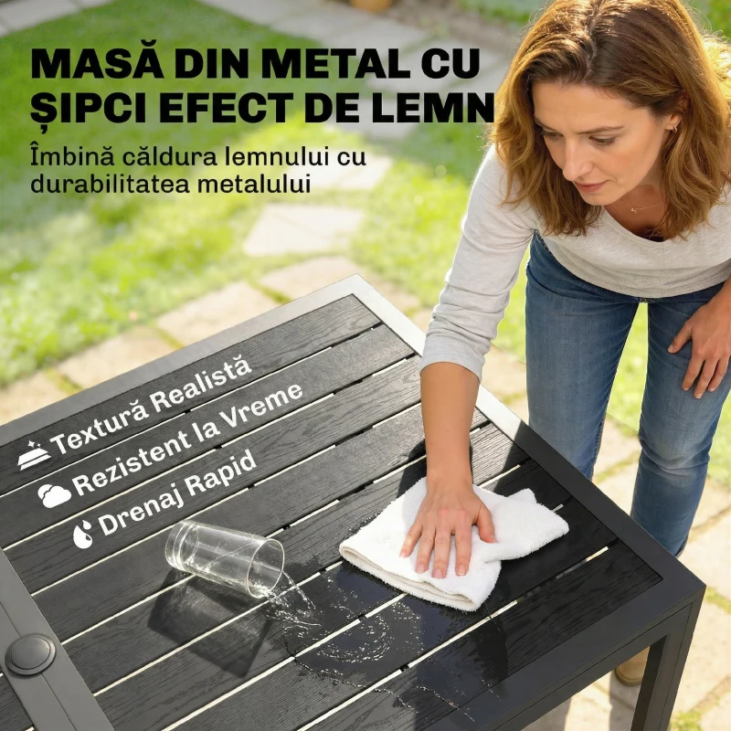 Outsunny terasă 6 locuri