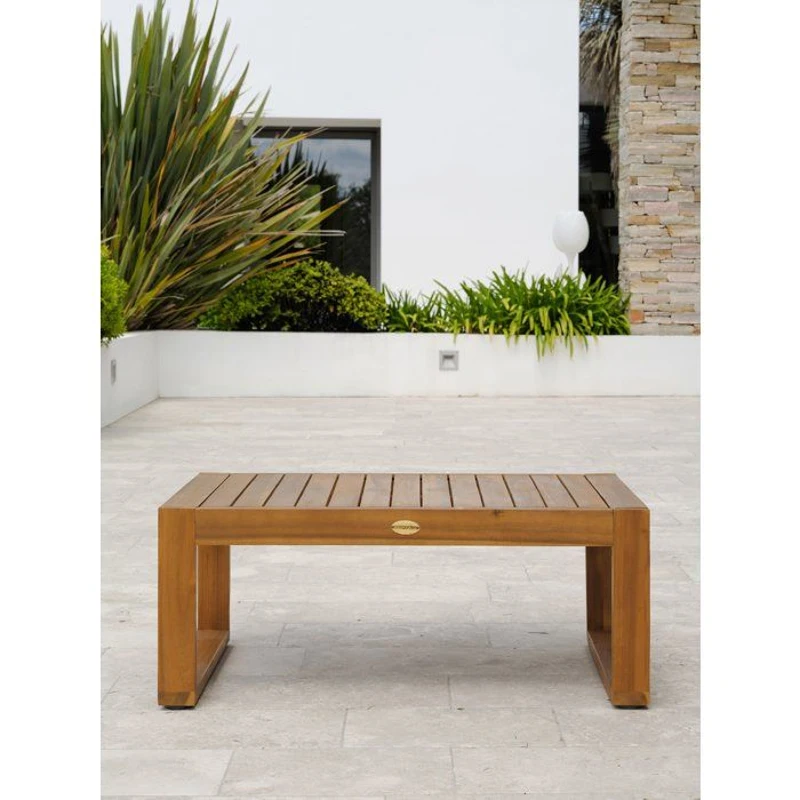 Salon bas de jardin - Olive - Bois d'acacia - 4 places - Aracaju