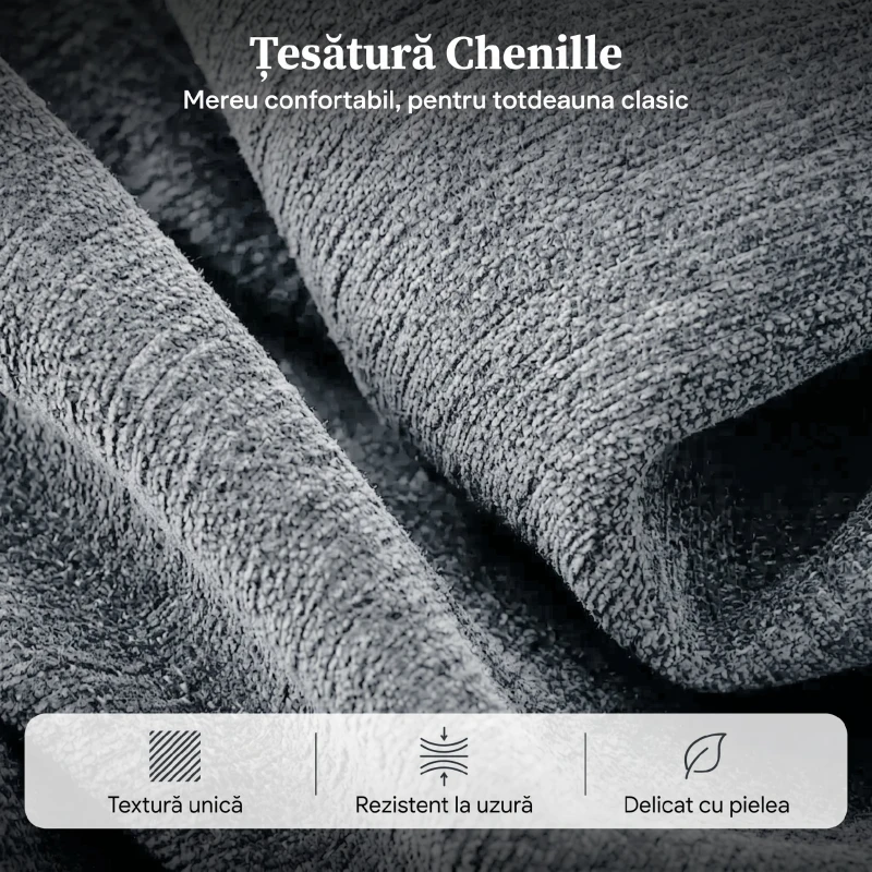 HOMCOM Fotoliu Reclinabil cu Funcție de Ridicare și 8 Puncte de Masaj, din Material Textil cu Efect de In, 97x90x102 cm, Gri