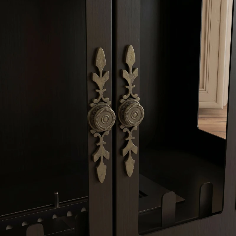 HOMCOM Șemineu pe Bioetanol din Oțel Inoxidabil cu Arzător de 0,9L pentru 3 Ore de Funcționare, 55x31x55cm, Negru