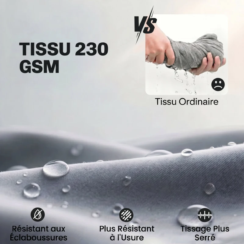 Outsunny Salon de Jardin Extérieur 5 Pièces, 2 Canapés, 2 Tables, 1 Chaise, Pochette de Rangement, 182x167x65cm, Gris Foncé