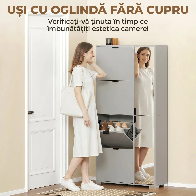 HOMCOM dulap încălțăminte