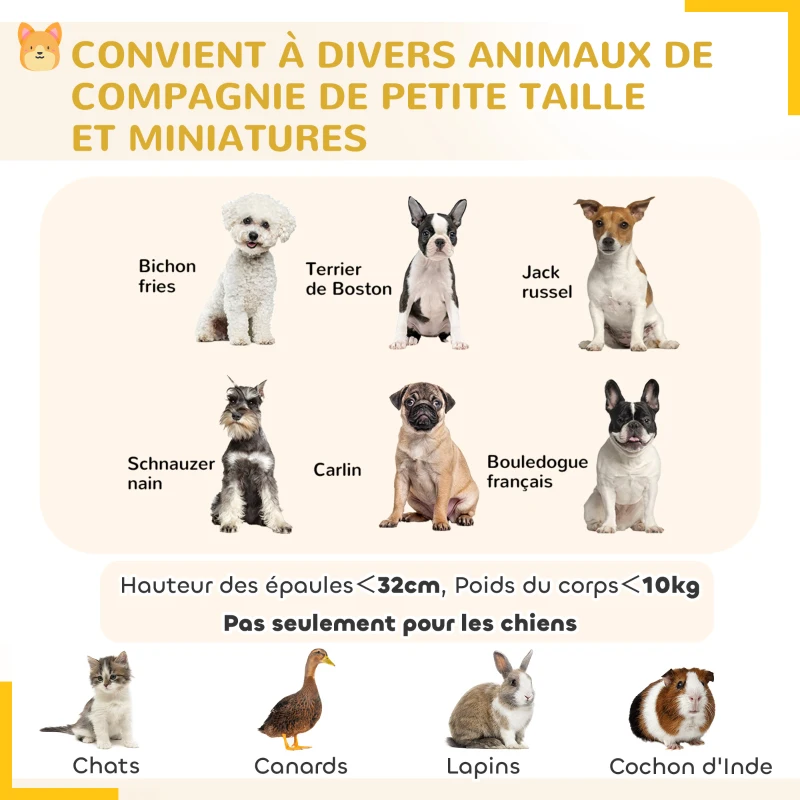 PawHut Parc pour chien enclos chien intérieur 8 panneaux pliables avec porte pour chiots acier 61l x 61H cm noir