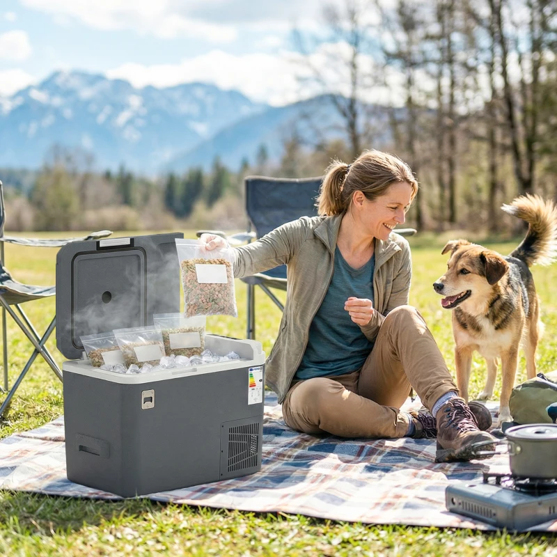 Outsunny Frigider Portabil Mini