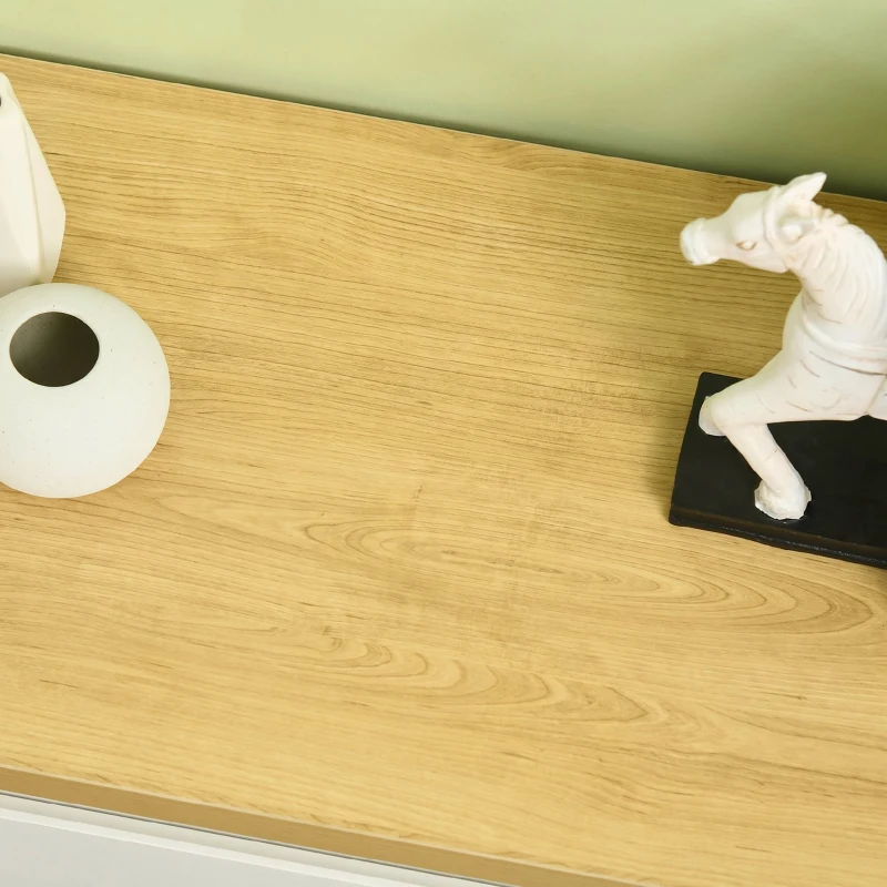 HOMCOM Comodă Modernă cu 6 Sertare din PAL pentru Dormitor și Hol, 140x37x75cm