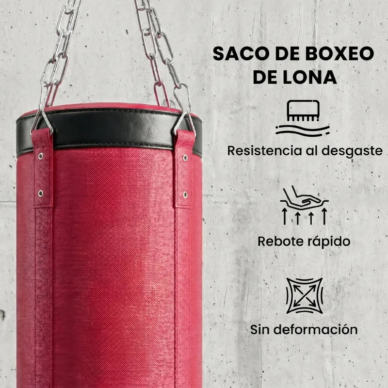 SPORTNOW Soporte para Saco de Boxeo de Pie de Acero con Altura Ajustable 175–220 cm y 185–231 cm Base Pesada y Bolsa de Arena