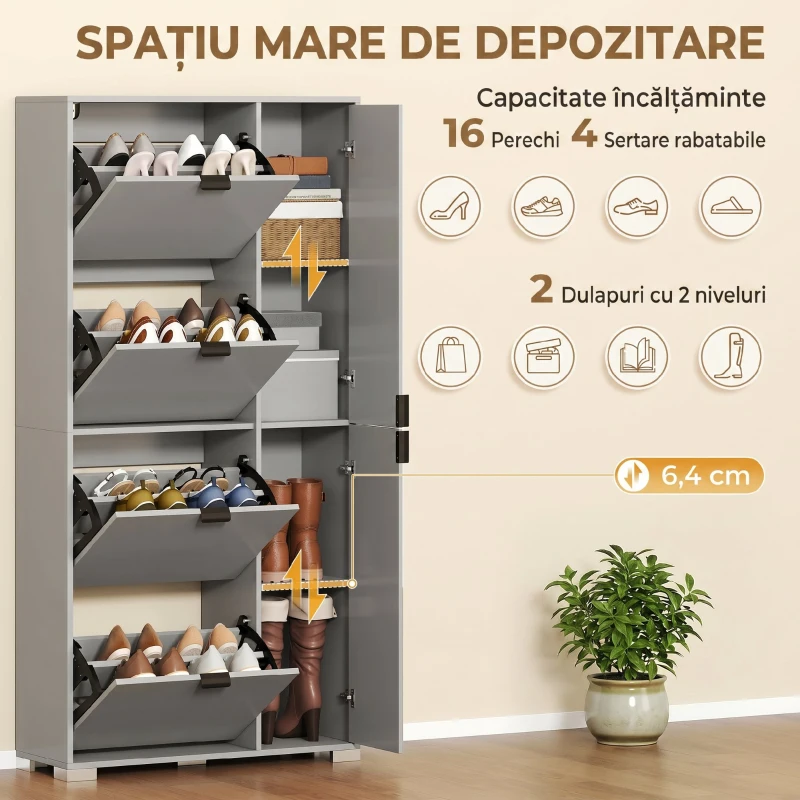HOMCOM dulap încălțăminte