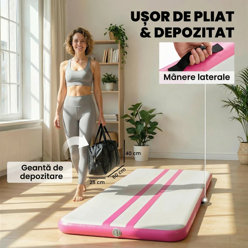 SPORTNOW air track saltea tumbling suprafață gimnastică