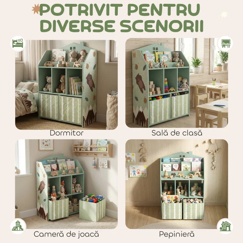 AIYAPLAY raft depozitare copii mobilier