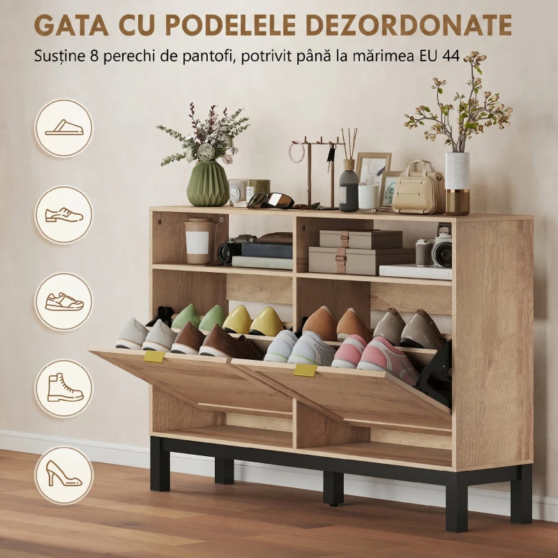 HOMCOM dulap pantofi compact