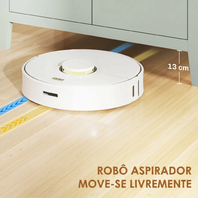HOMCOM Aparador com Gaveta e Armário de 2 Níveis com Prateleira Ajustável Base Elevada e Amplo Tampo 80x40x90 cm Verde Claro