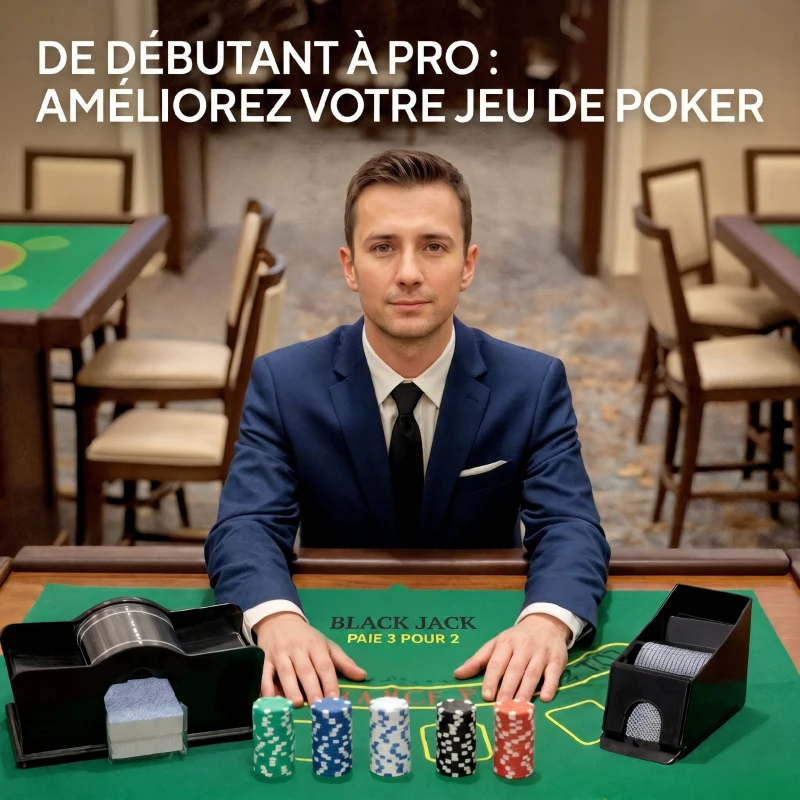 SPORTNOW Mallette de Poker Coffret de Poker Complet 300 Jetons, Cartes à Jouer, Dés, Dealer, Tapis, Clés, Boîtier en ABS, Argent