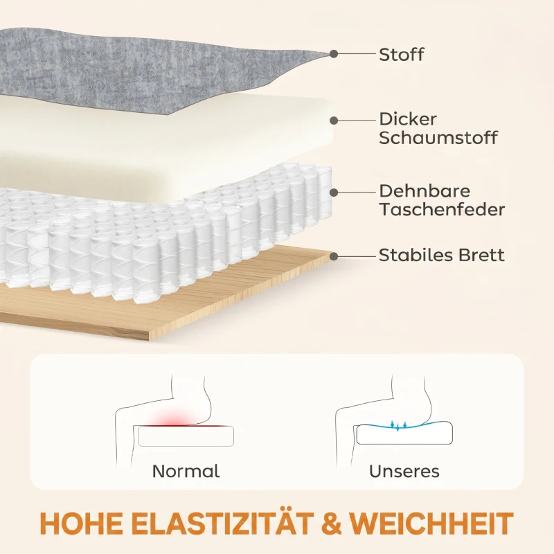 HOMCOM Relaxsessel, Drehbarer Fernsehsessel mit Liegefunktion, Breitem Tiefem Sitz, Kratzfestem Stoff für Wohnzimmer, Hellgrau
