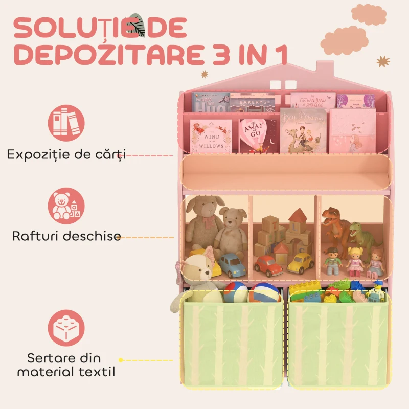 AIYAPLAY mobilier organizare jucării mobilă depozitare
