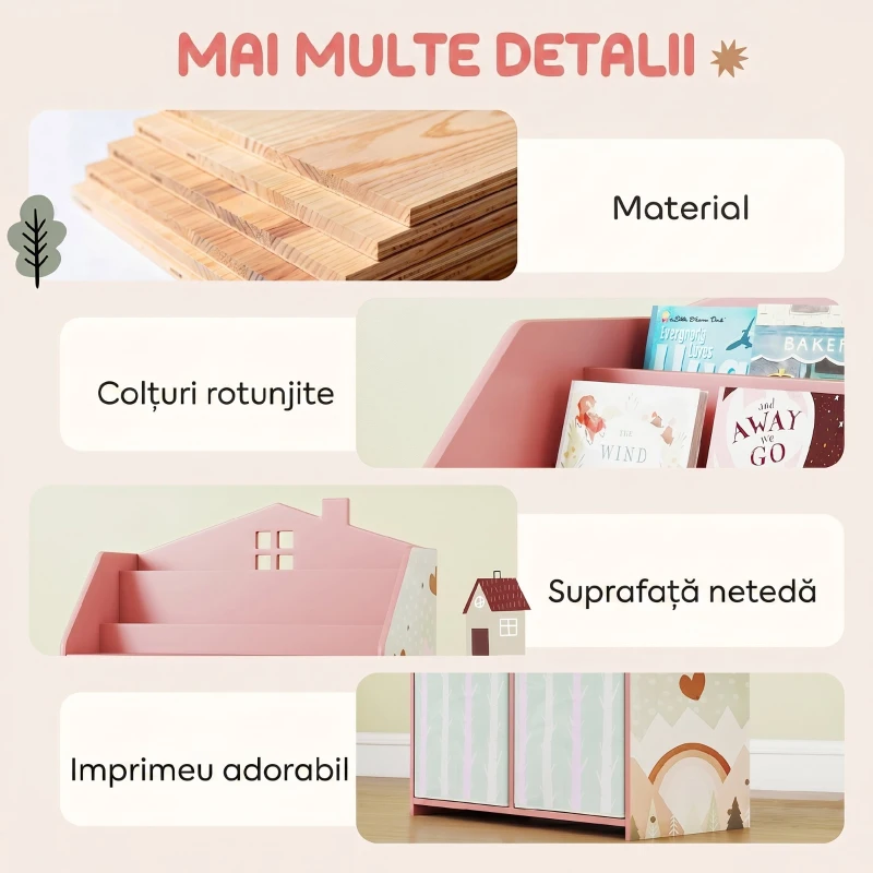 AIYAPLAY mobilier organizare jucării mobilă depozitare