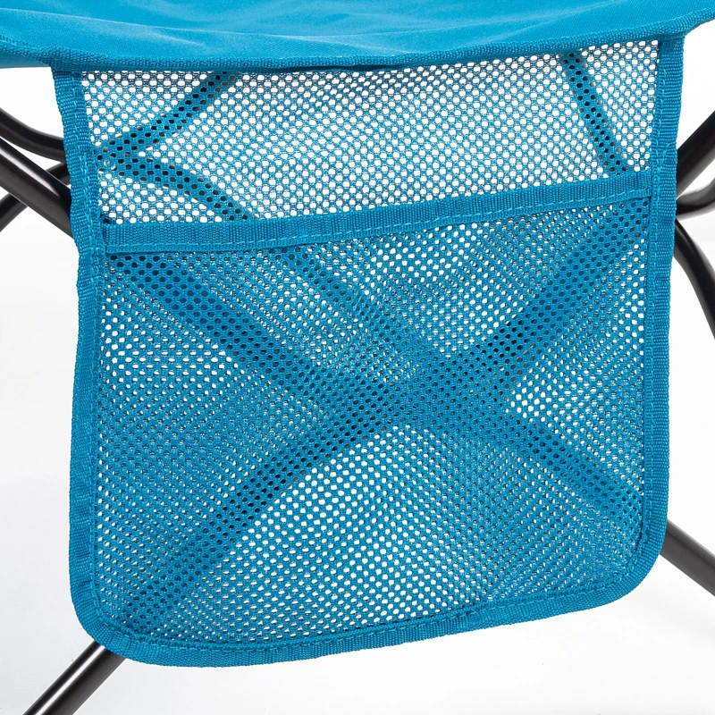 Cama Camping Plegable Aktive con Cojín Acolchado 178x65x36 Cm, Azul Marino