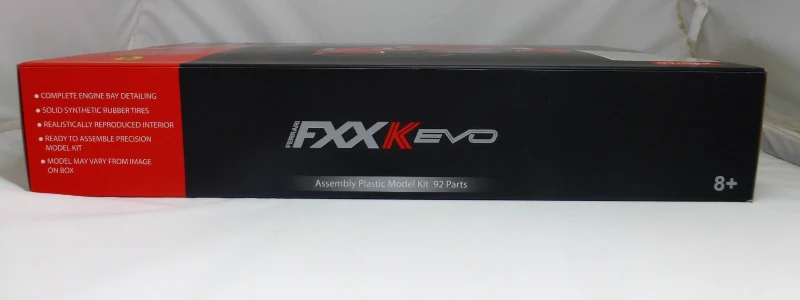 Coche Radiocontrol Licencia Ferrari FXX K Evo Escala 1:18, 27x11x7 Cm, Rojo