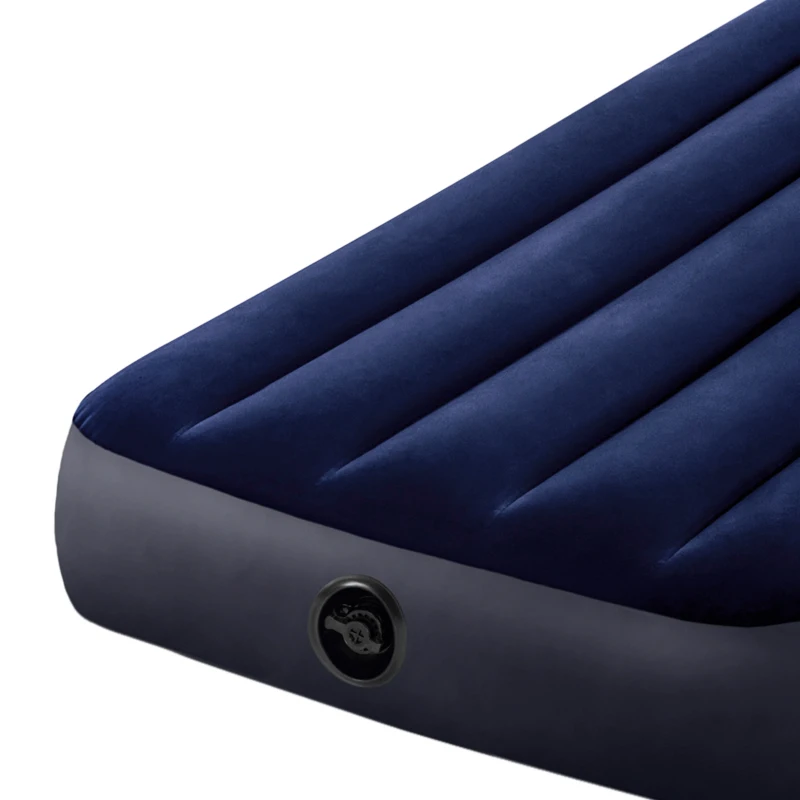 Colchón Hinchable Individual Fiber-Tech Classic Downy, 76x191x25 Cm, Gris