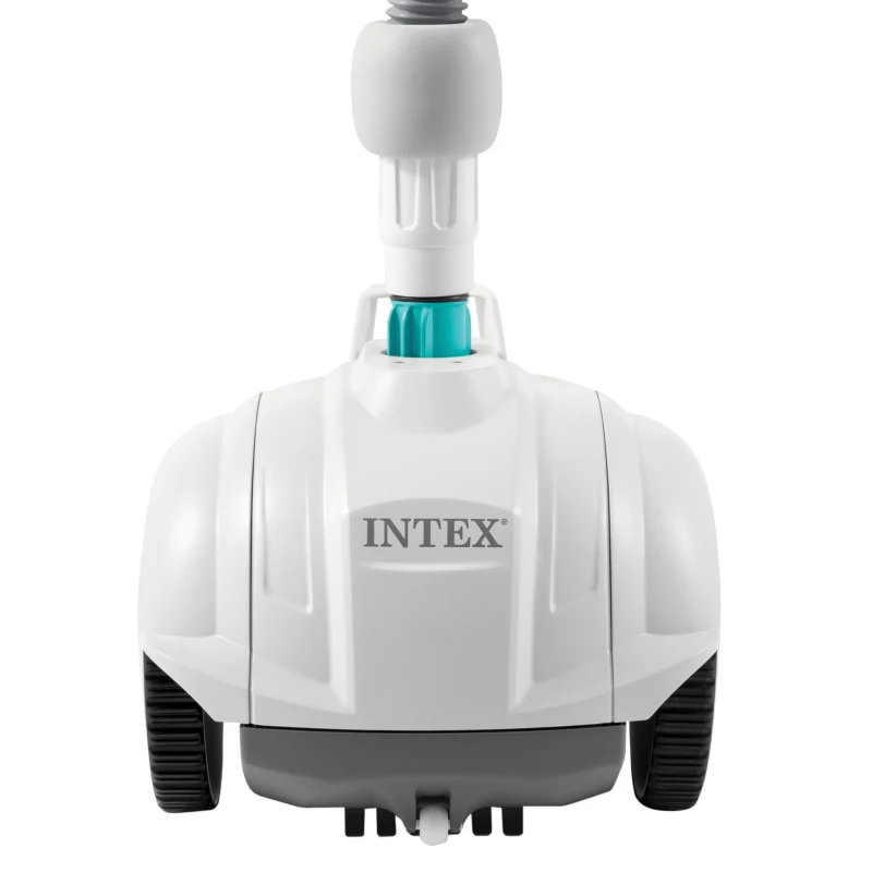 Robot Limpiafondos Automático Intex ZX50 para Piscinas Pequeñas, 39x39x32,5 Cm, Azul