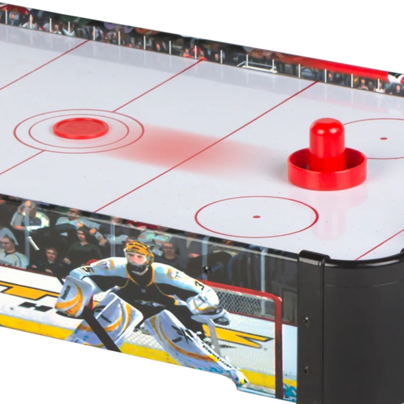 Air Hockey de Mesa Eléctrico CB Games, 69x36x10 Cm, Multicolor