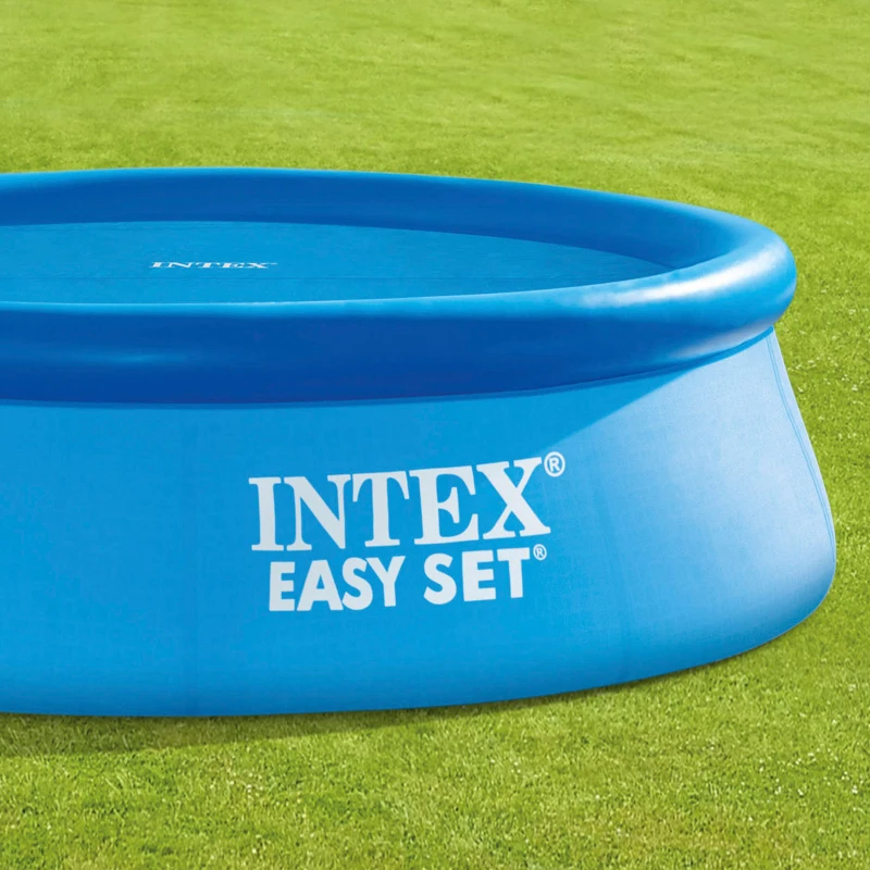 Cobertor Solar Intex para Piscina 448 Cm, Reduce Evaporación Hasta 95%, Azul