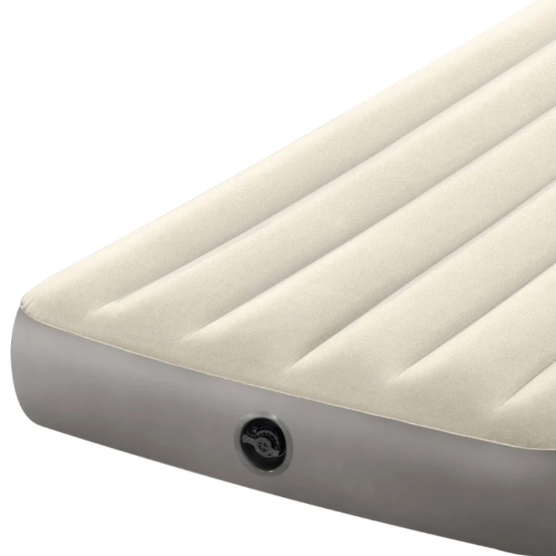 Colchón Hinchable Individual Dura-Beam Fiber-Tech, 191x99x25 Cm, Crema