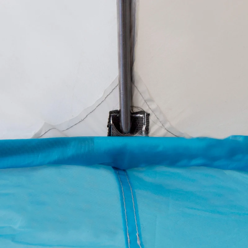 Carpa Plegable Impermeable Aktive, 320x320x260 Cm, Azul y Gris
