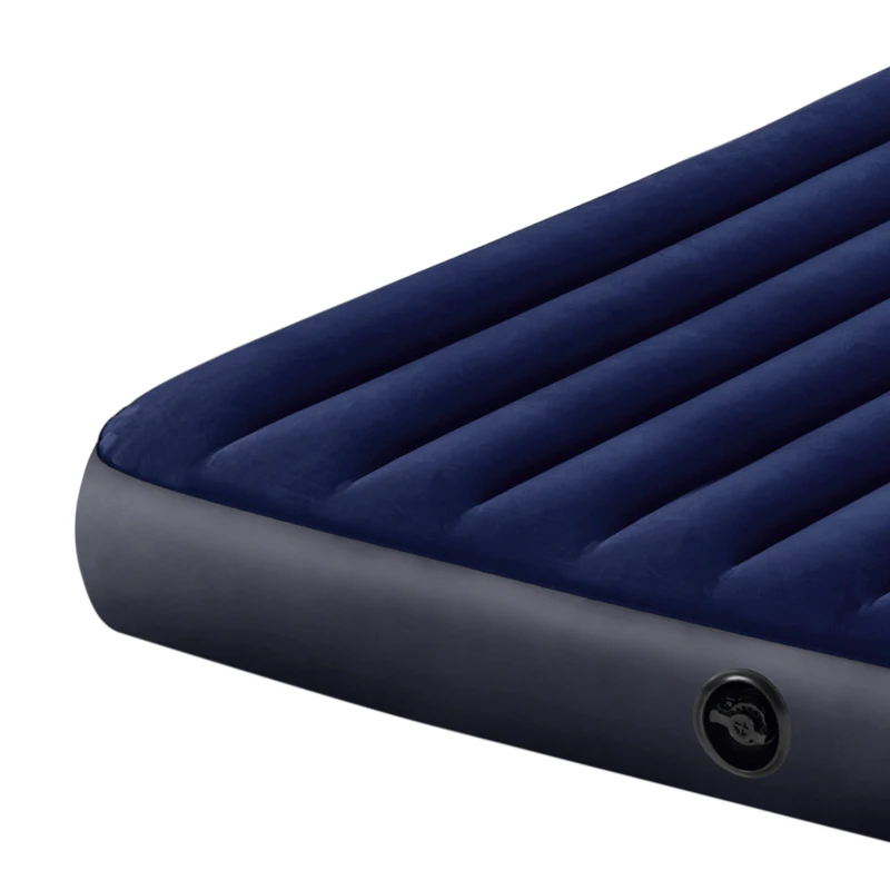 Colchón Hinchable Intex King Size Dura-Beam Fiber-Tech, 183x203x25 Cm, Beige