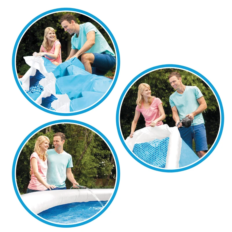 Piscina Hinchable Easy Set INTEX, 880 Litros, 183x51 Cm, Azul