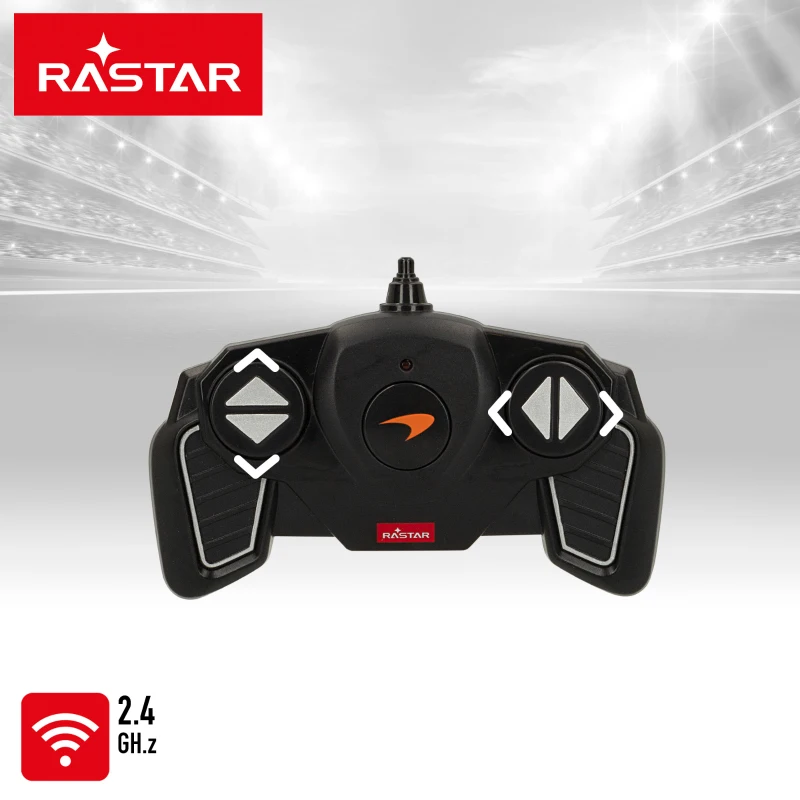 Coche Teledirigido F1 Escala 1:18, 38x16,5x14,5 Cm, Naranja
