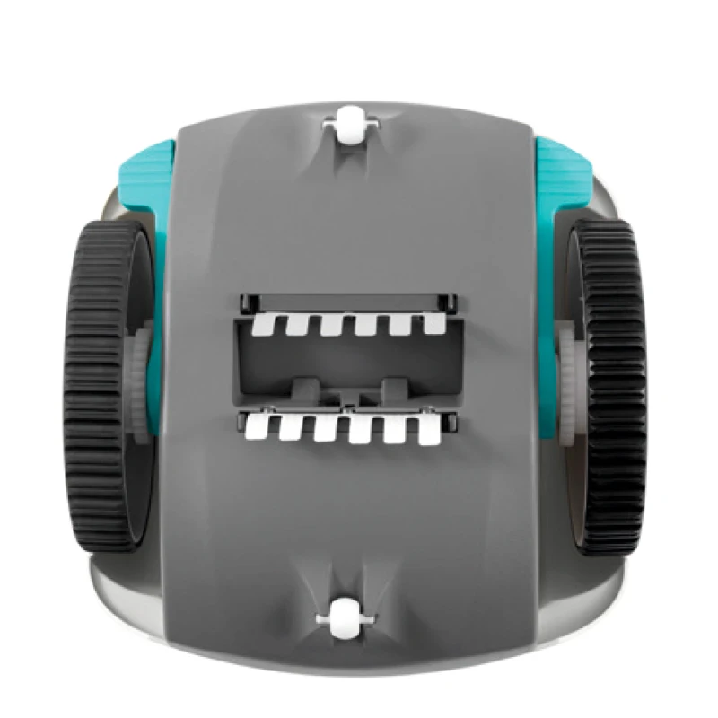 Robot Limpiafondos Automático Intex ZX50 para Piscinas Pequeñas, 39x39x32,5 Cm, Azul