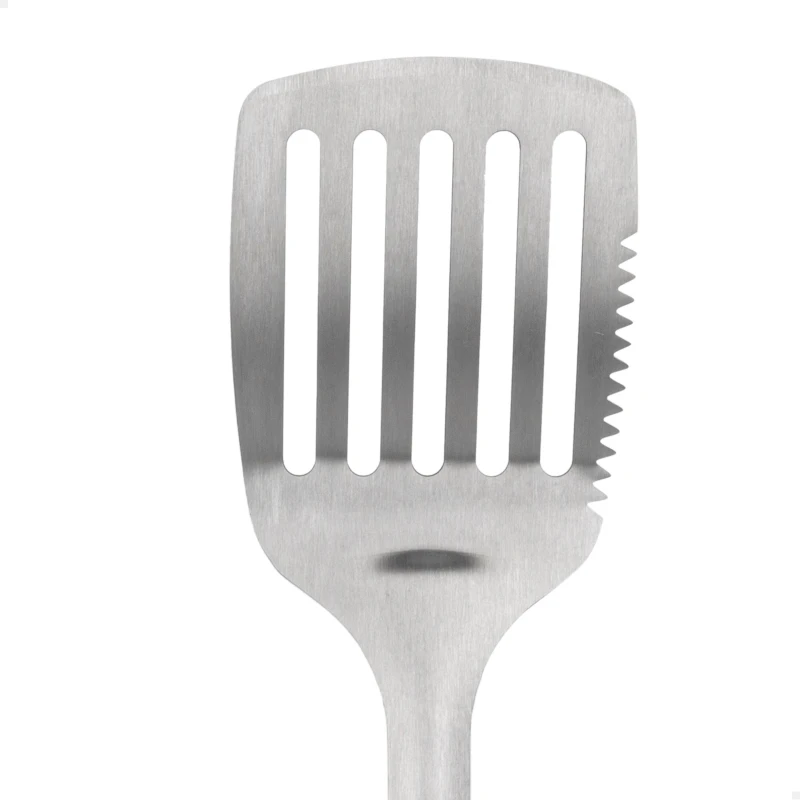 Set Utensilios Barbacoa 4 Piezas Aktive, 10,5x6,5x43,5 Cm, Gris