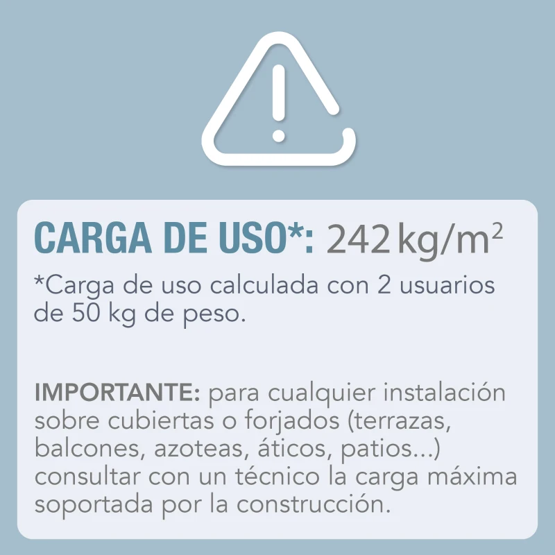 Piscina Desmontable Hexagonal 700 L con Toldo UPF 50+ y Estructura Metálica, 183x183x38 Cm, Azul