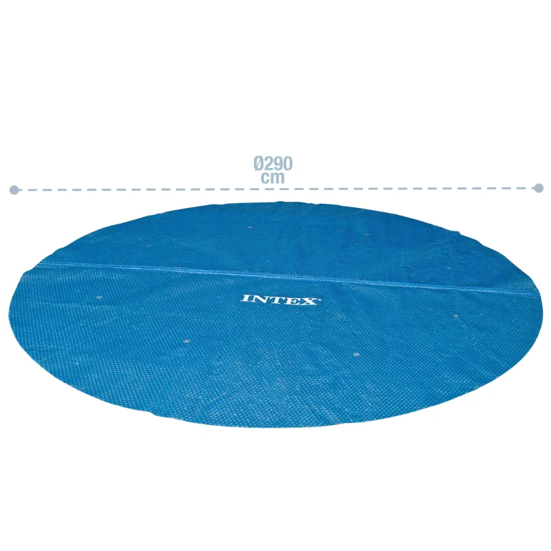 Cobertor Solar INTEX para Piscina Easy Set y Metal Frame, 290 Cm, Azul