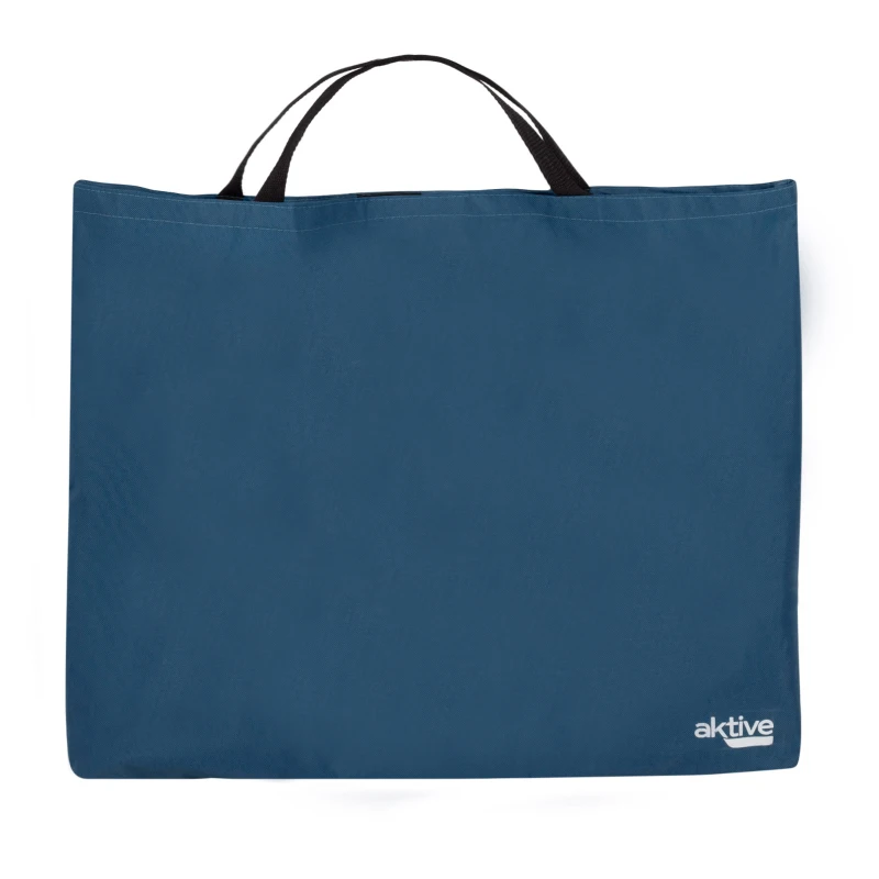 Armario Plegable Camping Aktive con Estructura de Acero, 56x46x66 Cm, Azul
