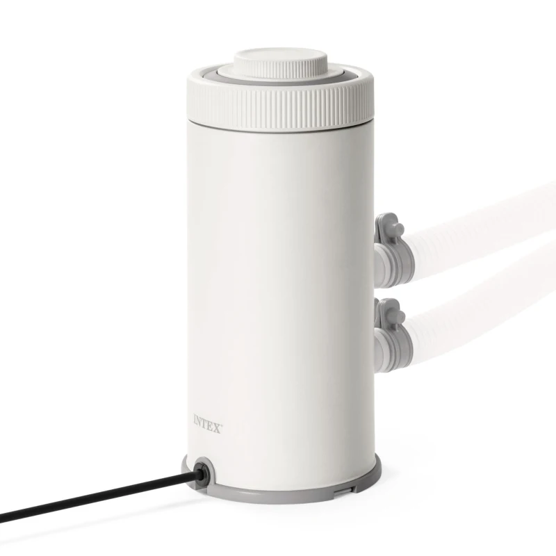 Depuradora de Cartucho Intex C530, 2.006 L/h, Filtro Tipo A, 30,5x30,5x36 Cm, Gris