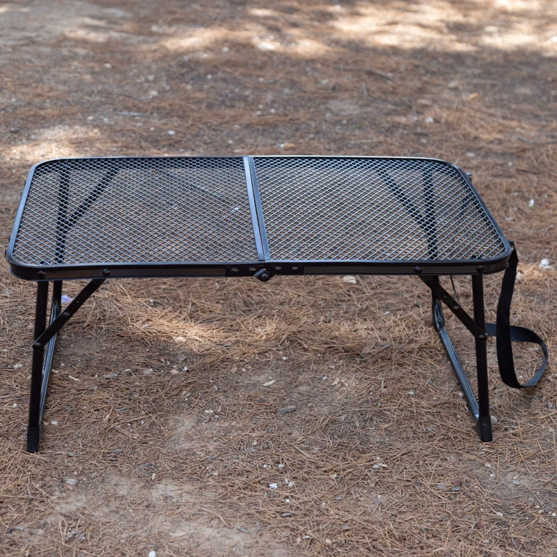 Mesa Plegable Aktive Ultraligera Antivuelco Maletín, 40x3,5x30 Cm, Negra