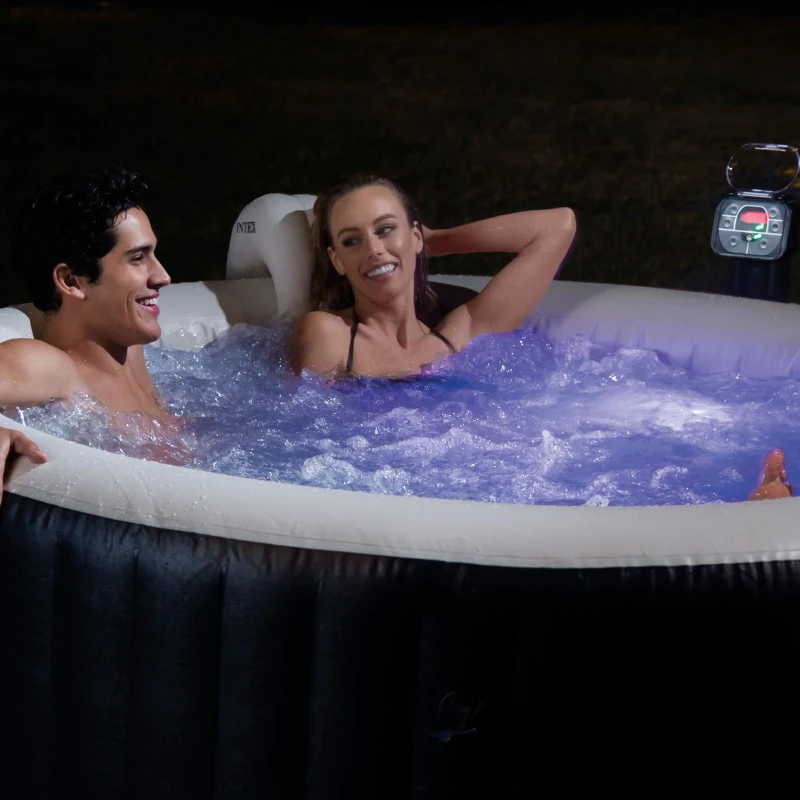 Lámpara LED 5 Colores para Spa INTEX, 12x12x12 Cm, Multicolor