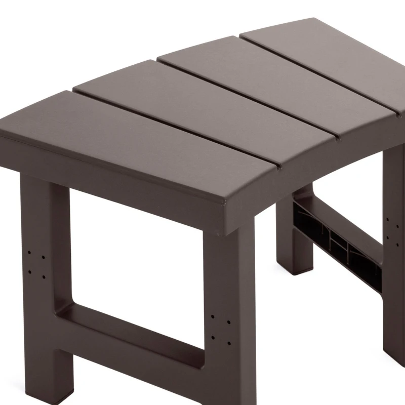 INTEX Pack 2 Bancos Medianos Modulares para Spa Circular 4 Personas, 74,5x23x44,5 Cm, Blanco