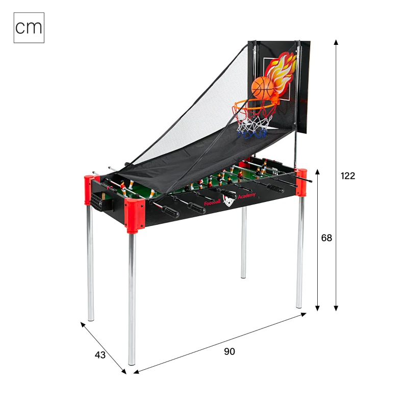 Mesa Multijuegos 12 en 1 CB Games, 90x43x68 Cm, Multicolor