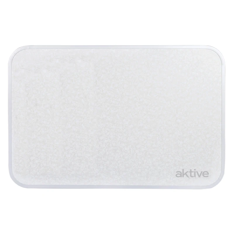 Mesa Plegable Baja Aktive Camping, 60x40x40 Cm, Blanco