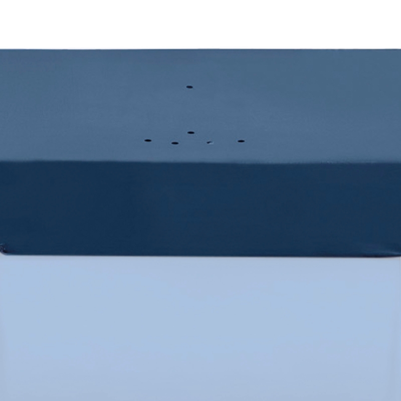Cobertor Piscina Rectangular Vinilo Resistente con Drenaje, 270x163x20 Cm, Azul