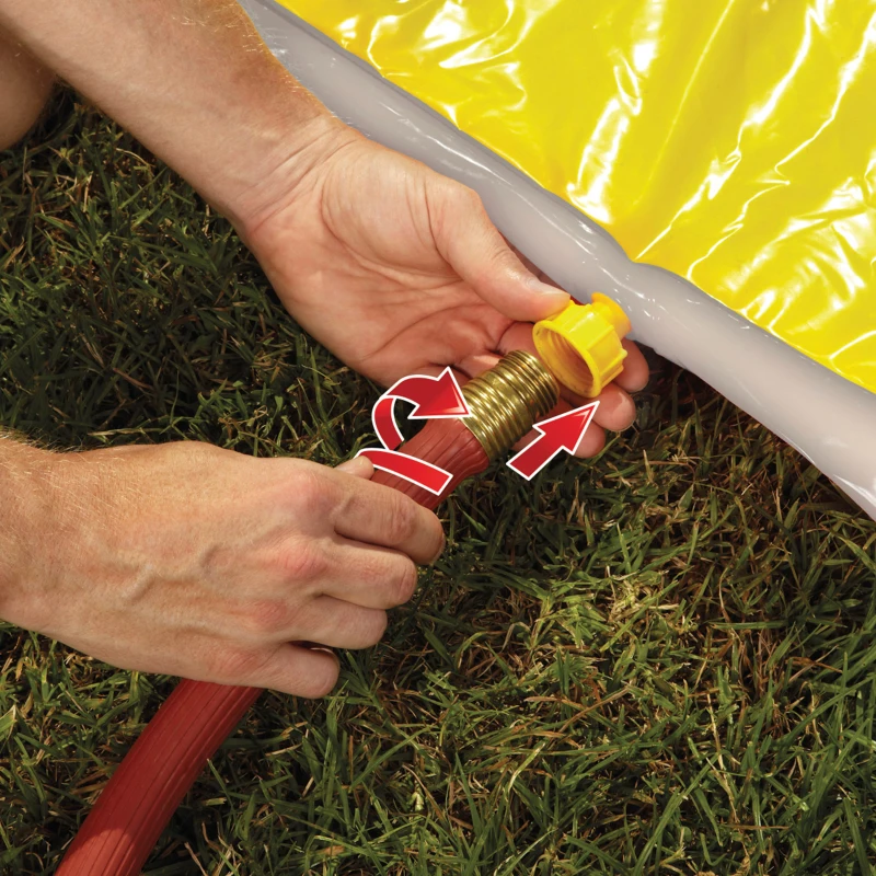 Slip 'N Slide Pista Deslizante de Agua Extralarga, 5,5 M, Amarillo y Azul