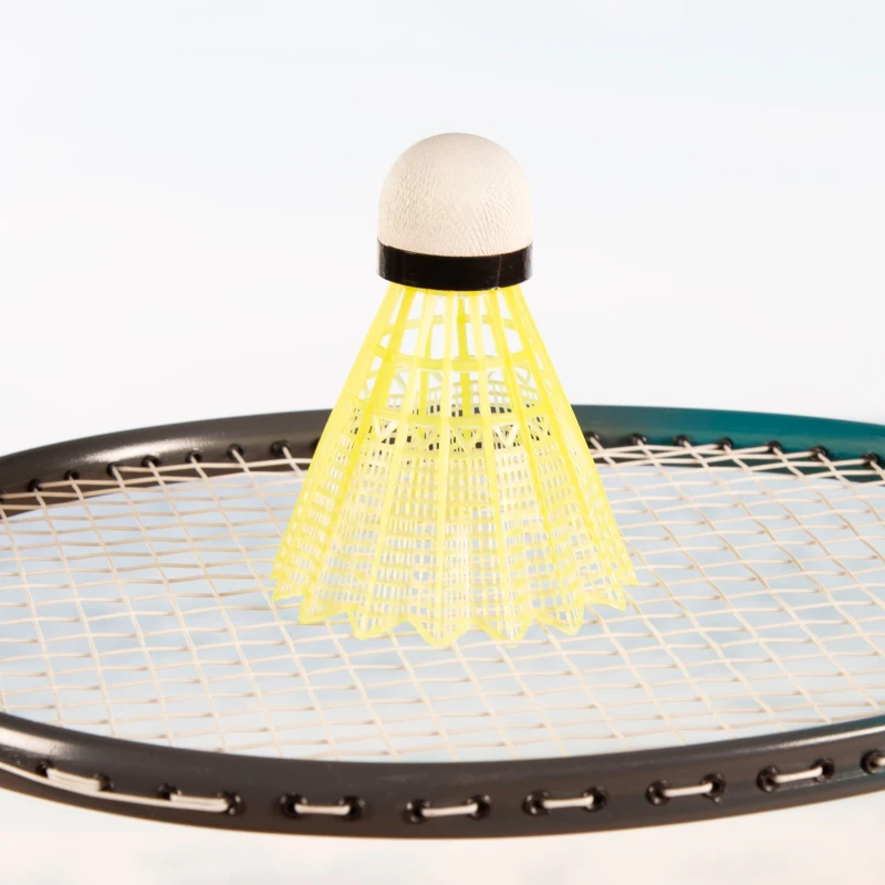Set de Bádminton Portátil Aktive con Maletín Base y Accesorios, 69x16x30 Cm, Negro