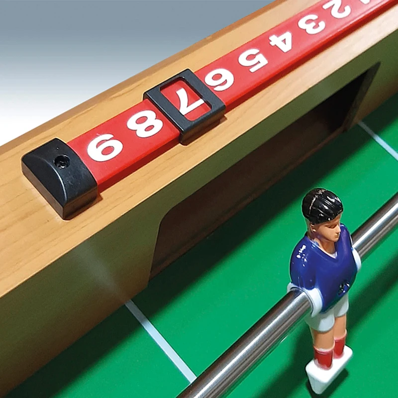 Futbolín de Madera con 4 Patas, 121x61x79 Cm, Negro